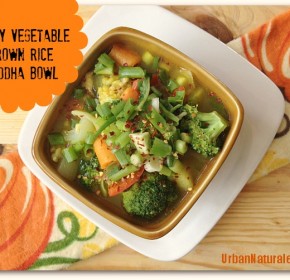 Meatless Monday: Curry Vegetable Brown Rice Buddha Bowl