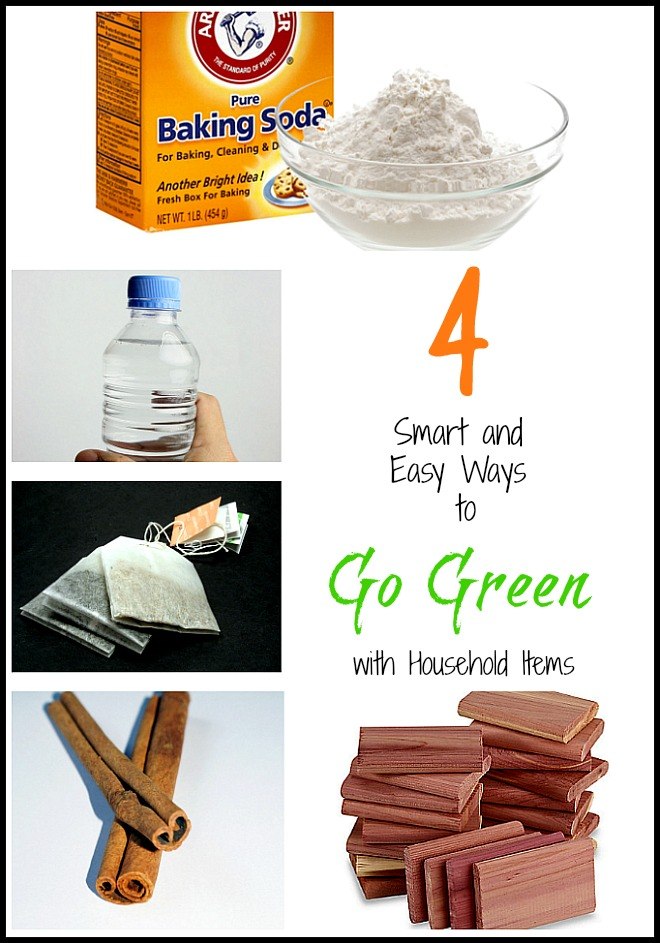 4 Smart and Easy Ways to Go Green with Household Items