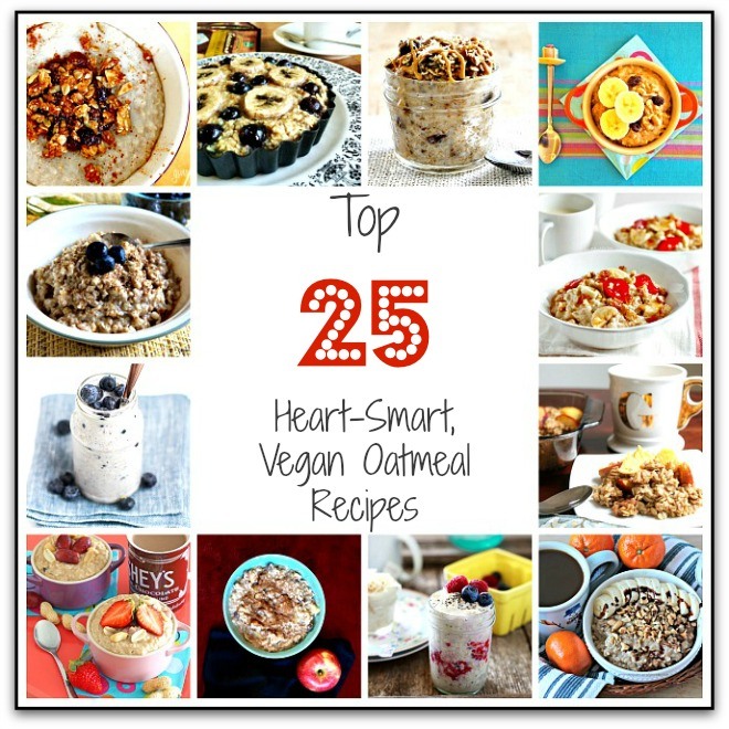 Top 25 Heart-Smart, Vegan Oatmeal Recipe RoundUp - UrbanNaturale
