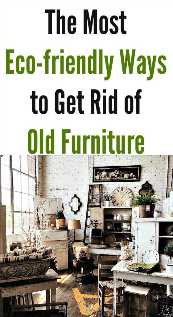The Most Eco-friendly Ways to Get Rid of Old Furniture