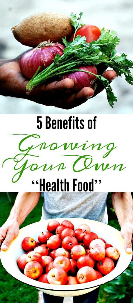 5 Benefits of Growing Your Own “Health Food”
