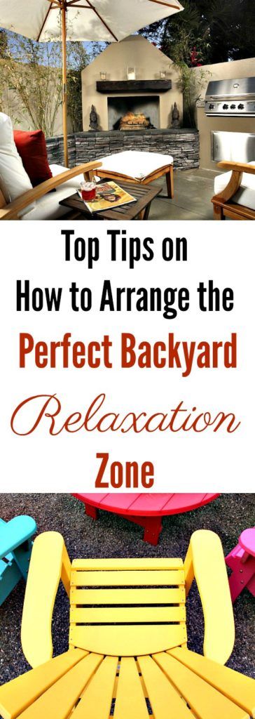 Top Tips on How to Arrange the Perfect Backyard Relaxation Zone