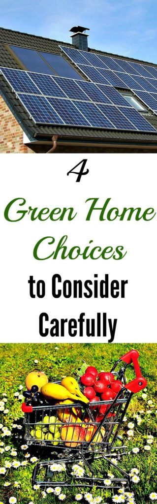 4 Green Home Choices to Consider Carefully