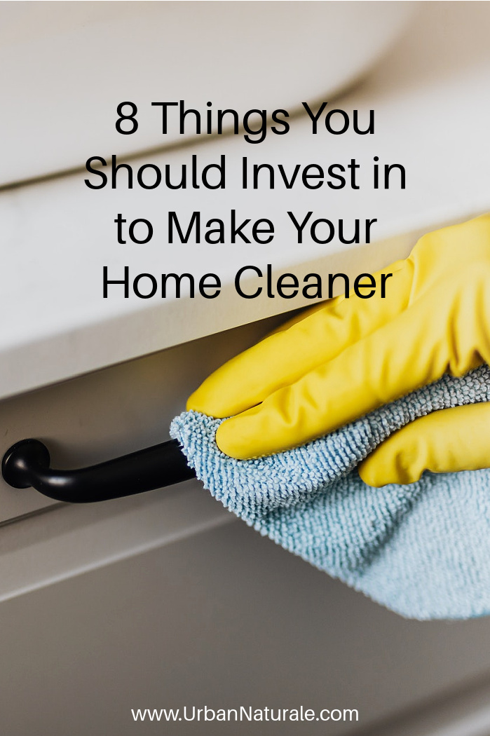 8 Things You Should Invest in to Make Your Home Cleaner  -- The past few years have made cleaning a top priority. Forget harsh chemical sprays and hours of scrubbing the floors. Whether you decide to polish your windows, purify your air or deep clean your carpets, you and your family will prevent common illnesses because these simple steps make your home a healthier place to live. f Here are a few things you should invest in to make your home cleaner and simplify your routine.  #house  #home  #housecleaning  #deepcleaning  #steamcleaning  #UVlight  #airfilter 