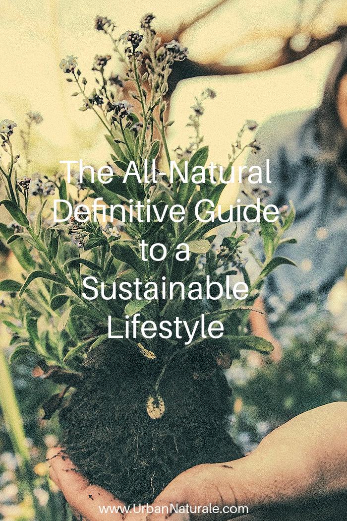 The All-Natural Definitive Guide to a Sustainable Lifestyle - The choices we make today to offset climate change and reduce the damage being done to the environment will help to impact the planet tomorrow. Choosing to have a sustainable lifestyle is when we strive to reduce our individual and shared environmental impact. There are many ways we can implement these changes into our lives daily. When we live sustainably, we contribute to the earth and give back.  #sustainablelifestyle  #sustainability  #ecofriendly  #environment  #climatechange  #plantbaseddiet #reducewaste  #reduceimpact