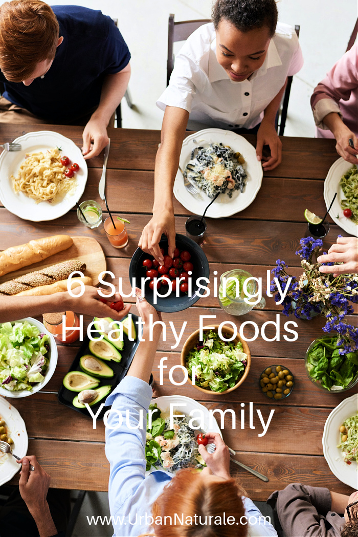  6 Surprisingly Healthy Foods for Your Family - A healthy diet doesn't have to be bland, and you may be surprised to learn that certain food staples in your refrigerator and pantry are quite good for you. If your family is trying to be more health-conscious, these six surprisingly healthy foods may be just what you're looking for. #healthyfoods  #family  #healthy diet #familydiet  #familyhealth  #nutritiousfoods  