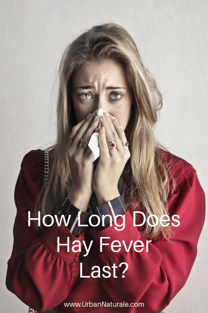 How Long Does Hay Fever Last? - When suffering from hay fever, it can often be difficult to pinpoint exactly when symptoms start. However, by doing a bit of research into hay fever, you’ll be able to establish exactly when you might start to react.  The amount of pollen is also influenced by seasonal changes, such as the dry season. Pollen is also influenced by the weather.  #HayFever  #allergies  #allergyseason  #climatechange  #pollen