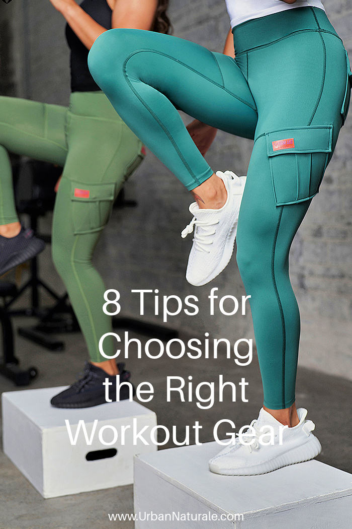 8 Tips for Choosing the Right Workout Gear - When it comes to the right workout gear, you have a lot of choices. Here are some tips to help you determine what's best for your needs and body type. There's no reason not to have the right workout clothes to improve your fitness. Use these tips when choosing the right workout gear and get more out of your gym experience.  #choosingworkoutgear   #workout  #workoutgear  #fitness  