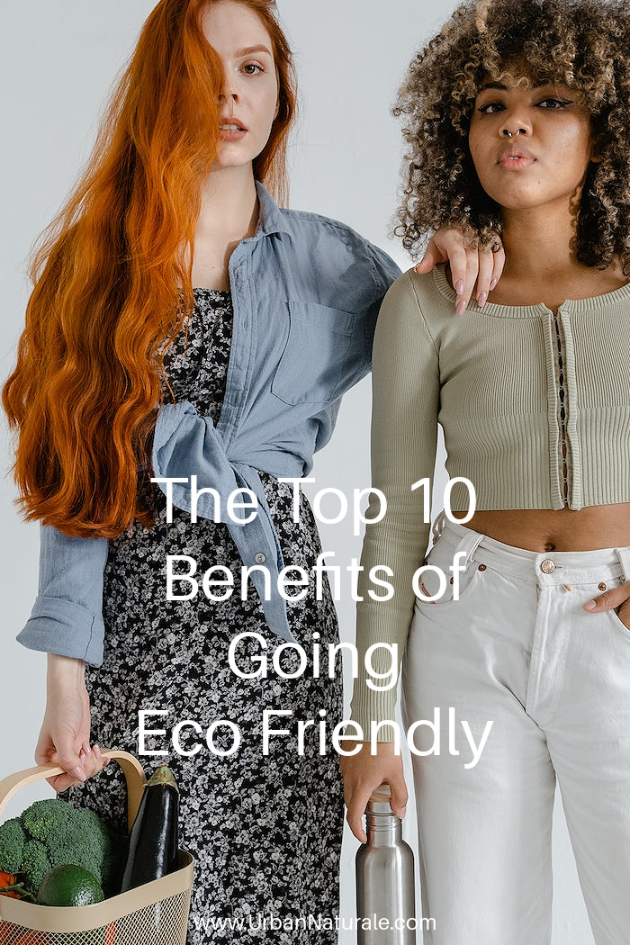 The Top 10 Benefits of Going Eco Friendly - If you're interested in becoming more eco-friendly but need to know where to start, begin by making small changes such as turning off lights when you leave a room, using eco-friendly products or opting for reusable shopping bags. #ecofriendly #goinggreen  #sustainable  #livinggreen #savingenergy