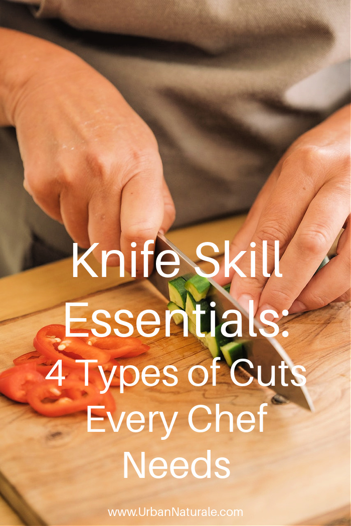 Knife Skill Essentials: 4 Types of Cuts Every Chef Needs - Are you a chef looking to level up your knife skills? From the precise slice to the perfect dice, here are the essential types of cuts that every chef needs to master.   #knife  #knifeskills  #chefs  #cutting  #dicing  #slicing  #chopping  #culinarytechniques
