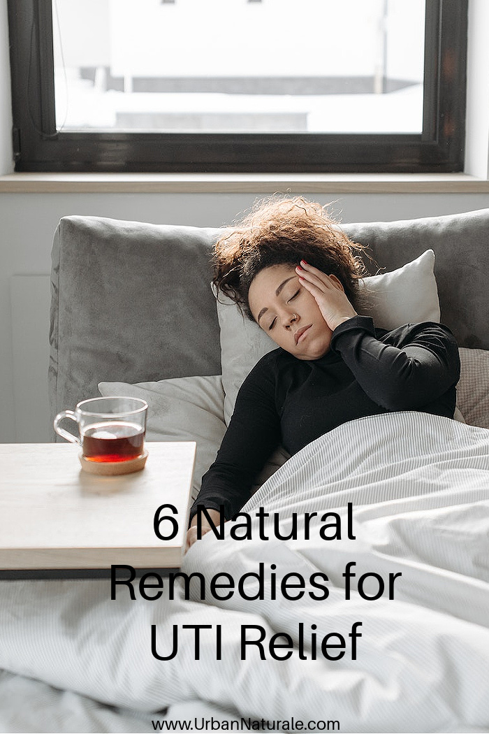 6 Natural Remedies for UTI Relief - When foreign and harmful bacteria enter the urinary tract, a UTI can result. UTIs are a major inconvenience and super uncomfortable, and many home remedies work a lot better when you catch the infection early on. Fortunately, there are a lot of natural remedies to relieve a UTI.  #urinarytract #urinarytractinfections  #UTI  #UTIrelief