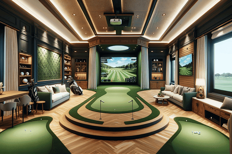 The Benefits of Building an Indoor Golf Simulator